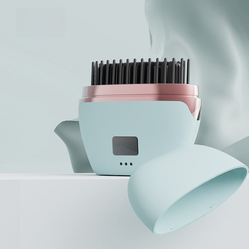 Mini Ceramic Hair Straightening Brush