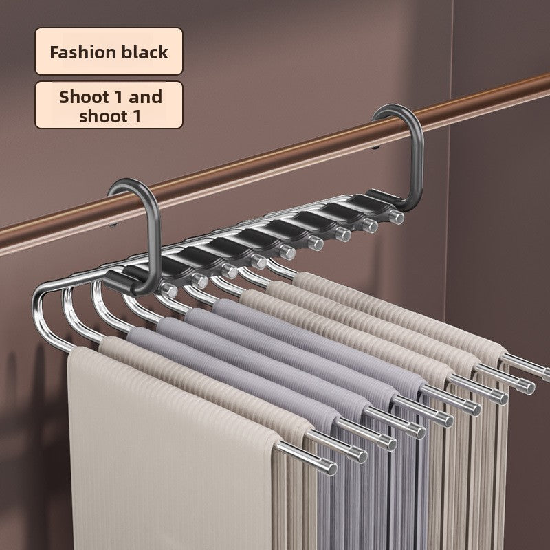Foldable Multi-Layer Pants Hanger Organizer