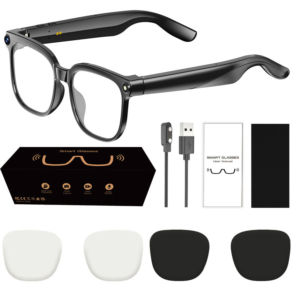 AI Assistant Bluetooth Smart Glasses with Camera