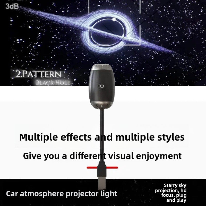 Car and Bedroom Starry Sky Projector Lamp