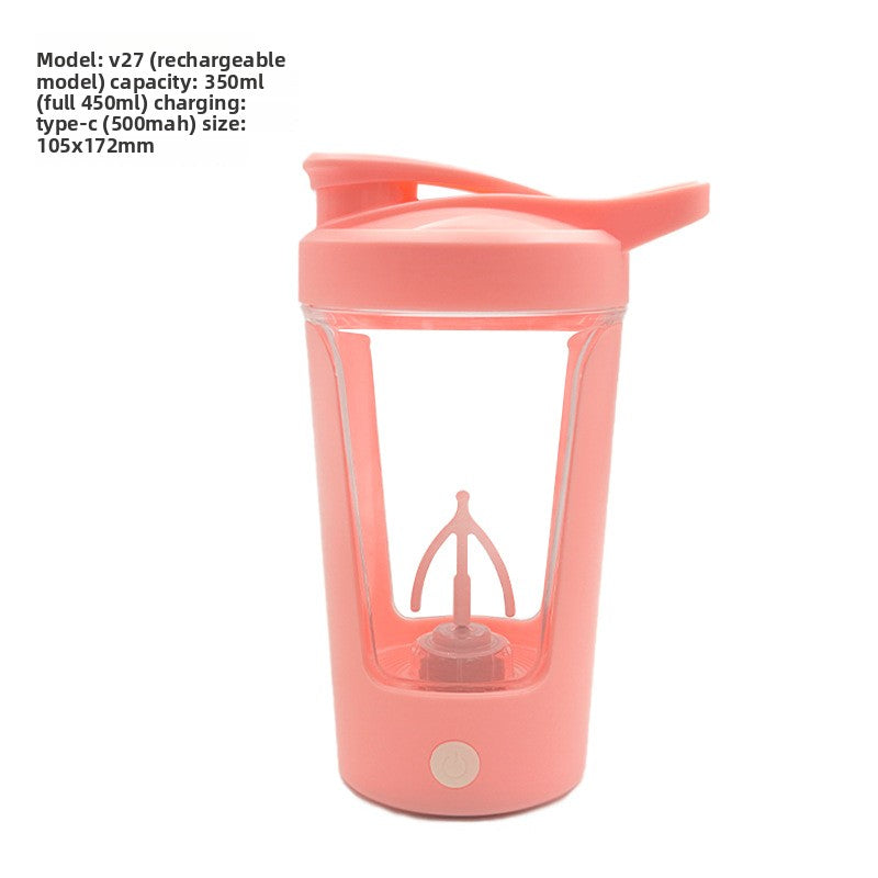 Electric Protein Shaker Cup with Mixing Function