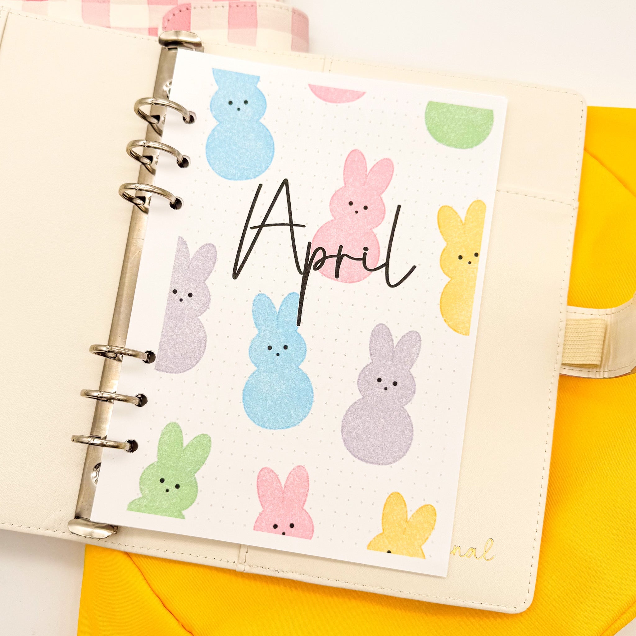 Gingham Journal Cover