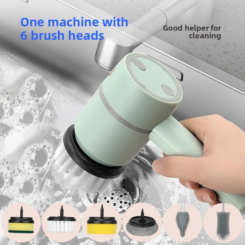 Multi-functional electric cleaning brush