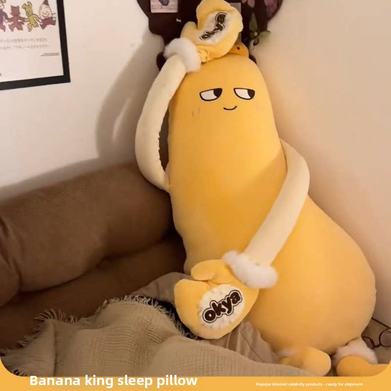 Banana Shaped Hugging Sleep Pillow